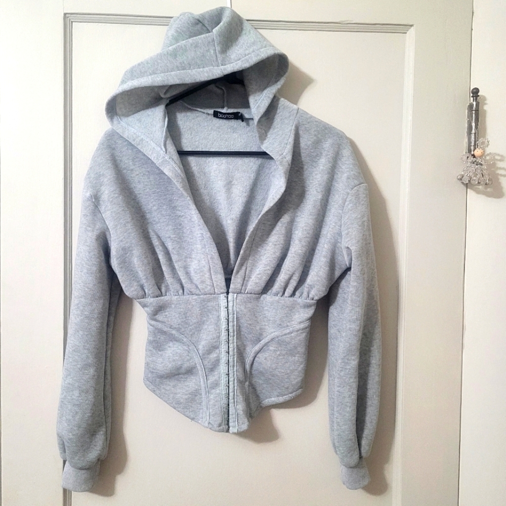 Sexy Corset-Style Hoodie, Size 2